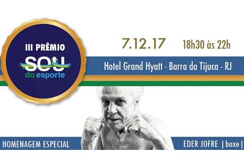 O evento será no dia 7 de dezembro, no Hotel Grand Hyatt da Barra da Tijuca / Foto: Divulgação